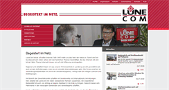 Desktop Screenshot of luenecom.de