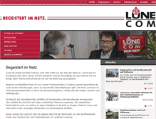 Tablet Screenshot of luenecom.de
